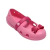 Gril Sandals Eva Kids Crocclog Crocodile обувь без скольжения легкие высококачественные высококачественные детские летние пляжные вентиляционные карикатуры A-03