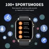 Horloges Lige 2022 Bluetooth Call Smart Watch -temperatuur Full Touch Sport Fitness horloge waterdichte vrouwen smartwatch voor mannen Android iOS