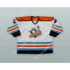 GDSIR Custom Sandro Sbrocca 29 San Diego Gulls White Hockey Jersey New Top ED S-M-L-XL-XXL-3XL-4XL-5XL-6XL