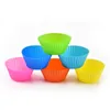 Strumenti da forno silicone tazza rotonda torta muffin cupcake stampi