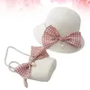 Beretti 1 set bellissimo cappello da spiaggia con la spiaggia per bambini portatili per bambini portatili design elegante (rosa)