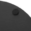 Płytki 20 cm okrągły kamienna płyta grillowa mini trawie