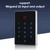 Läsare Säkerhetsskydd WiFi Tuya App Backlight Touch 125KHz RFID Card Access Control Card Reader KeyPad WG26 Output