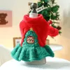 Dog Apparel Christmas Tree Dress For Boy Or Girl Dogs Indoor And Outdoor Use Skirt Pet