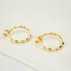 Outils Andywen Sterling Sier Gold Large Hoops 30 mm Zircon CZ Hourde Rock Punk Round Jewelry 2020 Fine bijoux Fashion