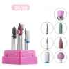 Rests Ceramic Nail Drill Bits Set for Manicure Electric Nail Files Milling Cutter Accessories for Nails Files Corn Corundum