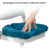 Pillow Tailbone Support Seat Ergonomic Memory Foam Soft para alívio da dor nas costas do quadril em casa