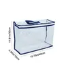 Sacs de rangement Cidil Oreadding Emballage d'oreiller en PVC transparent