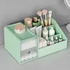 Opslagboxen 3 lagen 1 stc cosmetische doos make -up lade Organisator Skincare mult Stationery voor kaptafel bureaublad