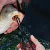 Verktyg goture 18 cm fiske tång fiske tackla växel krok återhämta skärlinje split ring lätt vikt fiske tillbehör utrustning utrustning