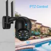 CAMERA 8MP PTZ WiFi IP Camera 4K HD 5MP Surveillance Camera ICSEE 4X Digital Zoom H.265 1080p Camera CCTV Wireless Outdoor Wireless