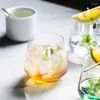 Weingläser europäische kleine bunte tragbare Glasschale kreative Saft -Champagnerflöten Set lustige Becher Verre Haushaltsprodukte