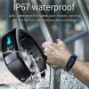 Orologi Smart Watch Men Women IP67 Waterproof ECG HRV Sport Healthy Band Cance Frening Monitoraggio del sonno Fitness Tracker per Android iOS