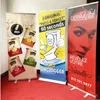 80x200 cm högkvalitativ aluminiumram Roll Up Screen Banner Stand Custom Flag Publicit med anpassad grafisk gratis designomslag 240322