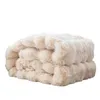 豪華な毛布投げる温かい超快適なベッドラグジュアリーソファカバー130x160cm冬240326