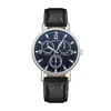 Herenhorloge Designer Nieuwe hoogwaardige luxe herenhorloges van drie naaldreeks Numeral Quartz Watch Top Brand Polship Mode Fashion lederen band