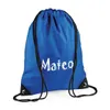 Personalized Pump/Swim Bag Printed with Name Custom Kids Childrens Waterproof Drawstring Bag Sports Bag Party Gifts 240320