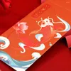 Geschenkverpackung 20pcs Stempeln des Frühlingsfestivals Red Envelope Chinesische Stil Traditioneller passender Muster Tasche