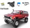 Full Scale WPL C24 Upgrade C241 1 16 RC CAR 4WD Radio Control OffRoad Car RTR KIT Rock Crawler Electric Buggy Moving Machine 240327