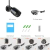 Caméras 4MP IP Camera WiFi Outdoor Security Camera 1080p wi fi vidéo de surveillance sans fil Wired WiFi CCTV Iproo-IP Camara