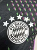 Jerseys de futebol Men's Tracksuits 23/24 Bayern Away Jersey Player Version Football Game pode ser impresso com