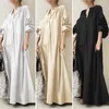 Robes décontractées l'été plus robe de mode taille 9xl 8xl 7xl de qualité coton et collier de support à manche lancée longue lâche