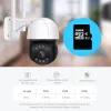 Cameras 5MP PTZ Camera Outdoor 1080P 4X Digital Zoom Speed Dome Camera 2MP WiFi Security CCTV Ai Humanoid Detection Wireless IP Camera