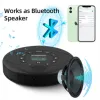 Lecteur de CD portable Portable Bluetooth CD Walkman In-haut des haut-parleurs du lecteur CD rechargeable avec port USB / AUX / casque