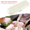 Equipment Leather Soft Manicure Nail Art Pillow Hand Holder Pad Tools Hand Rest Cushion Wrist Support Table Manicure Pedicure Tool