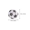 Bandlers Soccer Paper Lanterns 6pcs Sports Party Supplies Decoration Football Game Day suspendu ornements pour l'école à domicile