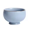 Tasses Saucers Ruyao TeaCup Cadeau Ru-Porcelain Single tasse thé