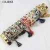 Link Bracelets 5 Pcs Colorful Rope Chain Turkish Eyes Charms Bracelet Wave Adjustable Jewelry Accessories Classic Women Gift 40373