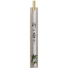 Wegwerp Flatware 200 Ronde Chinese eetstokjes voor Sushi Bamboo Cop Sticks - bestek