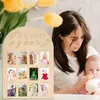 Frames Livres pour tout-petits First Year Book PO Affichage PO KeepSake Frame Image Milestone Board for Girls and Boys