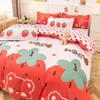 Bedding Sets SetDuvet Cover Set Plant Pattern Home TextileDuvet Flat Sheet Pillowcase Soft Comfort El Chic Classic Boys