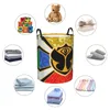 Waszakken Tomorrowland Flag Basket opvouwbare speelgoedkleding Mand opslag Bin voor kinderdagverblijf