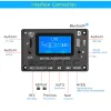 Convertisseur UniSian MP3 Digital Audio Player Decoder Board Bluetooth USB SD FM LINE EN MUSIQUE MP3 Lyrics LCD Module d'affichage DC12V