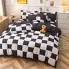 Bedding Sets Cotton White Set For Home El Pillowcase Lightweight Soft Text Comfort Chic Classic Boys