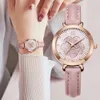 68 SK Women's Niche, Premium 3D Rose Belt, Shenzhen Watch, Female Quartz Watch Live Streaming 0148