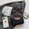 2024 2024 Nowy modny luksusowy projektant mini nylonowe torby na ramieniu dla kobiet żeńskie torebki i torebki Wasporne torba SAC Mian Az
