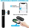 Monopodi Tripode Selfie Stick con Mini Mini Remoto wireless estensibile 4 in 1 Selfie Stick 360 ° Porta del telefono di rotazione