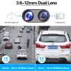 Telecamere Smart Life 5MP Audio IP Audio IP PTZ WiFi Tuya Dual Lens Wireless Security Surveillance Camera AI Tracciamento automatico CCTV Cam