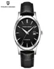 Pagani Design 2019 New Men039S Classic Mechanical Watches Business Waterproof Clock Luxury Brand äkta läder Automatisk WATC4533694