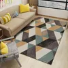 Carpetes Z2736 Quarto doméstico moderno de tapete minimalista