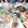 Monopods Handheld Smartphone Gimbal Stabilisator Selfie Stick Verstellbarer drahtloser Bluetooth -Mobiltelefon Selfie Stick Tripod für iPhone