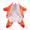 Hundekleidung Kleidung warmer Winter Jumpsuit für kleine Hunde wasserdichte Haustiermantel reflektierender Schnee Overalls