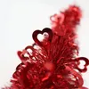 Fleurs décoratives exquise mur suspendu pendant romantique bricolage de la Saint-Valentin Garland Garland Home Decor Bows Outdoor For Waths