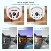 Cameras 5MP Wifi IP Camera Outdoor 3MP Ai Human Detection Auto Tracking PTZ Camera 1080P Color IR Night Vision Home Security CCTV Camera