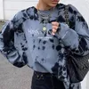 Damen Hoodies bedrucktes Sweatshirt Frauen Kawaii Kleidung Krawatte Dye Streetwear weibliche Tops Winter Herbst Stylish Teenager koreanische Grafik Girls