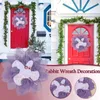Kwiaty dekoracyjne Symulacja Symulacja Wymiar Dekoracje Tkaniny Wiszące układ Rekwizyty Kuchnia Kuchnia Bożego Narodzenia Bukszę Światowe wieńce